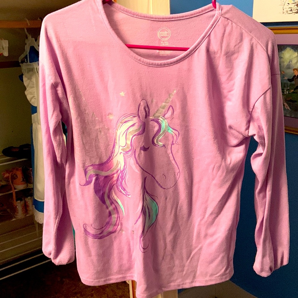 Wonder nation Unicorn Long Sleeve Top